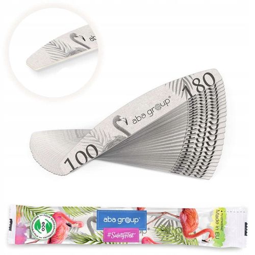Aba Group Pilnik Półksiężyc Slim 100/180 Folia 100 sztuk Bezpieczny Pakiet na Arena.pl