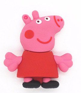 PENDRIVE USB SZYBKI FLASH DRIVE ULTRA PAMIĘĆ ZAWIESZKA PREZENT PEPPA 32GB zdjęcie 2