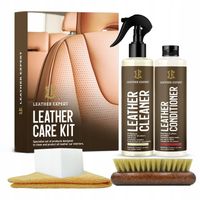 leather expert care kit 2x250ml - zestaw do czyszczenia i pielęgnacji