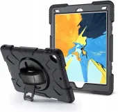 Etui do iPad Air 2 9.7" Pancerne z Obrotową Podstawką Czarne