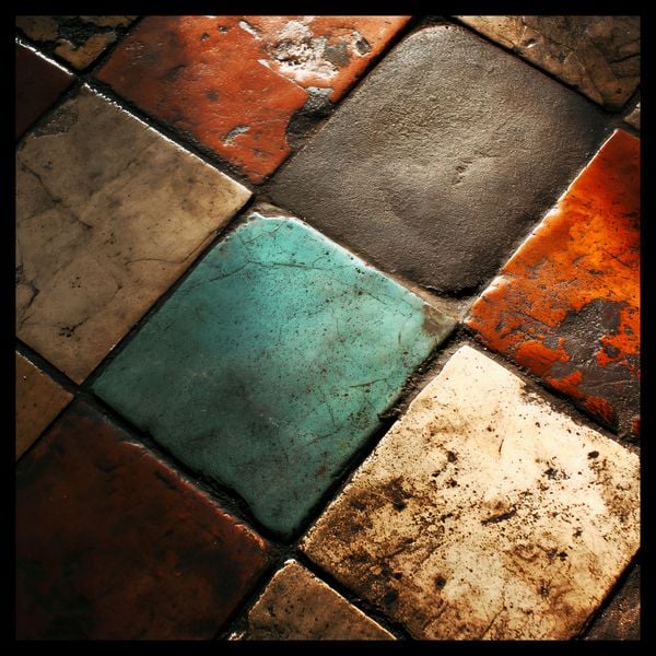 Plakat 40x40cm Ceramiczna Kompozycja zdjęcie 2