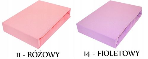 PRZEŚCIERADŁO JERSEY 160x200 Z GUMKĄ 100% BAWEŁNA KOLORY GRUBE POLSKIE na Arena.pl