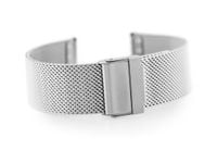 Bransoleta 302S - siatka HQ - srebrna - 18mm