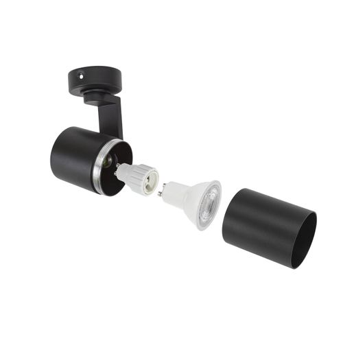 Lampa sufitowa MADARA MINI II GU10 czarna SLIP003013 na Arena.pl