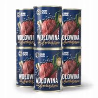 John Dog Berry Line Wołowina z borówkami 6x400g