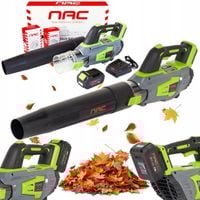 MOCNA DMUCHAWA AKUMULATOROWA NAC BB20-B40-S z akumulatorem i ładowarką