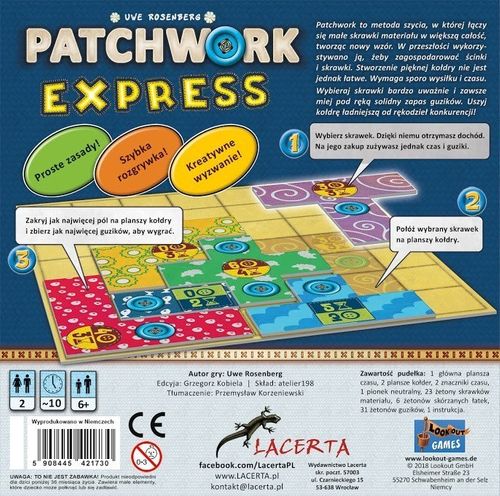 Gra Patchwork Express na Arena.pl
