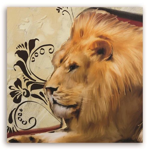 Deco Panel, Lew obraz 50x50 na Arena.pl