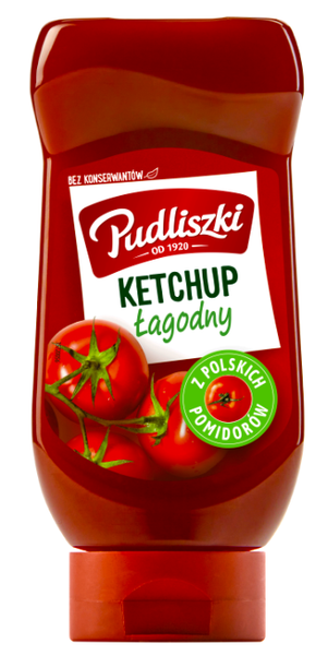 PUDLISZKI KETCHUP ŁAGODNY 480G zdjęcie 1