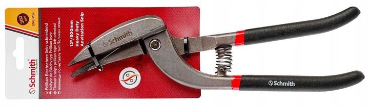 NOŻYCE DO BLACHY PELIKAN LEWE 300mm DEKARSKIE SCHMITH zdjęcie 4