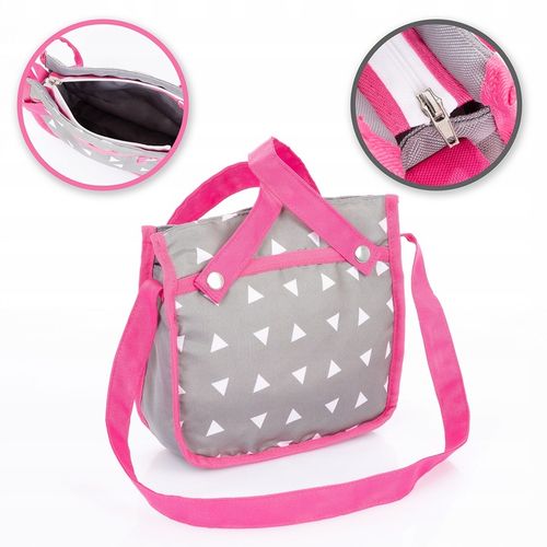 KINDERPLAY WÓZEK DLA LALEK GŁĘBOKI GONDOLA SKŁADANY TORBA REGULOWANA RĄCZKA na Arena.pl