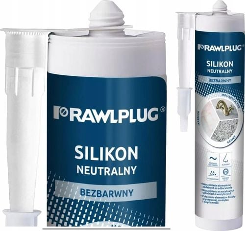 silikon neutralny bezbarwny, 300ml na Arena.pl