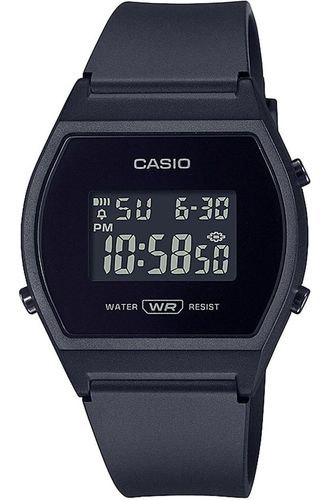 zegarek damski casio lw-204-1bef czarny unisex + box na Arena.pl