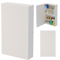 SZAFKA ŁAZIENKOWA WISZĄCA BIAŁA PÓŁKA SŁUPEK ŚCIENNA LOFT NOWOCZESNA 80CM