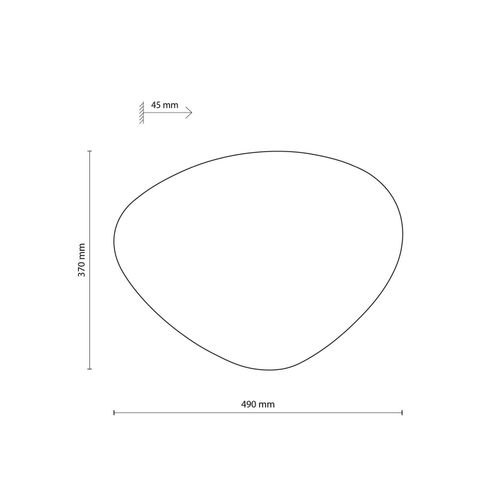 lampa ścienna stone sabia 10705 tk lighting na Arena.pl