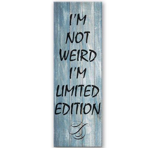 Deco Panel, Niebieska sentencja 25x70 na Arena.pl