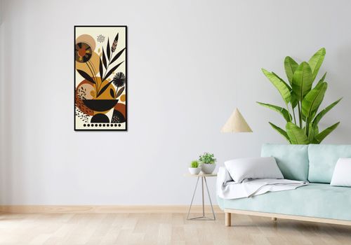 Plakat 50x100cm Ogrody Geometryczne na Arena.pl