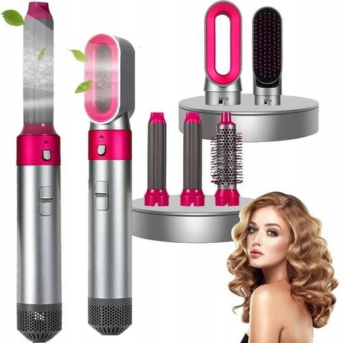 SUSZARKA LOKÓWKA WIELOFUNKCYJNA 5W1 ZESTAW SUSZENIE PROSTOWANIE KOLORY na Arena.pl