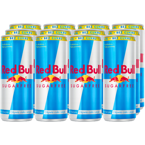 Red Bull Napój energetyczny bez cukru 250 ml x 12 sztuk na Arena.pl