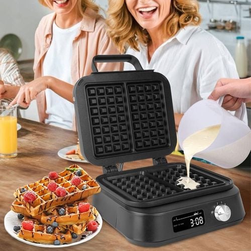 GOFROWNICA DUŻE GOFRY REGULACJA TEMPERATURY DŹWIĘK MOCNA 2200W na Arena.pl