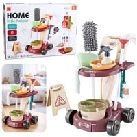 DLA DZIECI Z AKCESORIAMI WÓZEK SPRZĄTAJĄCY