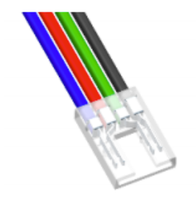 10mm, RGB, 12V, cable-strip