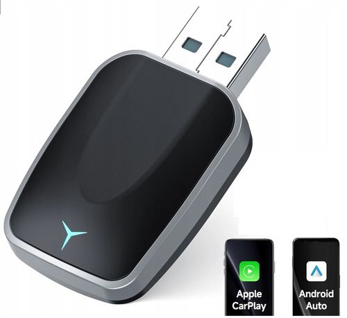 ADAPTER MODUŁ CARPLAY ANDROID AUTO BEZPRZEWODOWY WFI BT DLA IOS na Arena.pl