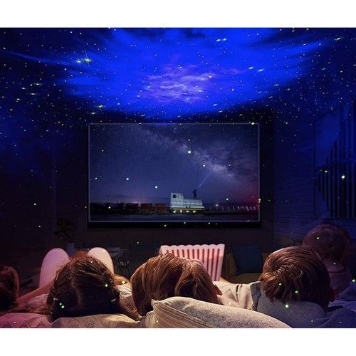 LAMPKA DLA DZIECI ASTRONAUTA PROJEKTOR GWIAZD NOCNA Z PILOTEM na Arena.pl