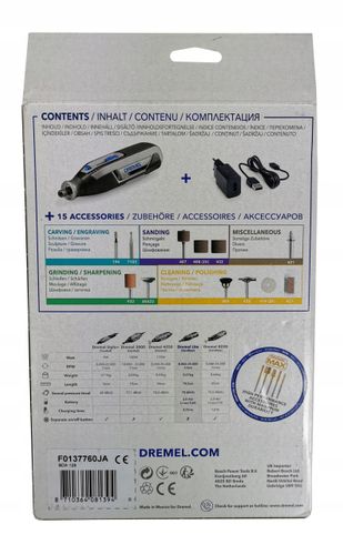 DREMEL 7760 LITE + 15 AKCESORIÓW na Arena.pl