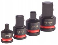 Adapter Redukcja 1/2 3/4 3/8 1/4 Udarowe Milwaukee