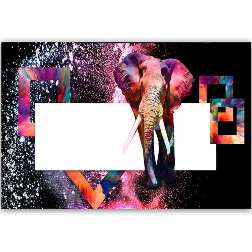 Deco Panel, Potężny słoń 2 90x60 na Arena.pl