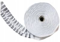 TAŚMA marszcząca SMOK 6 cm szer. BAWEŁNA ROLKA 50m taśmy do firan