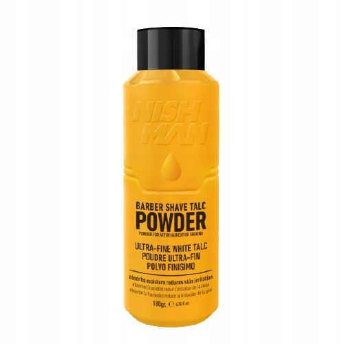 NISHMAN BARBER SHAVE TALC POWDER TALK 180g zdjęcie 1