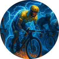 Opłatek na tort Kolarz Kolarzówka Kolarze Wyścig Peleton