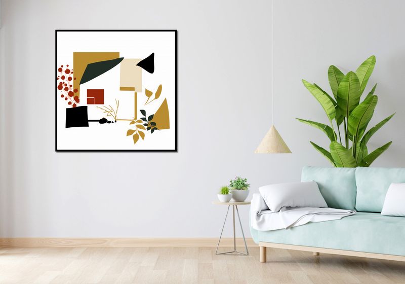 Plakat 100x100cm Wyłamany Ogród zdjęcie 4