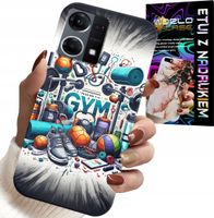 ETUI DO OPPO RENO7 4G - SIŁOWNIA GYM FITNESS SPORT CASE + SZKŁO