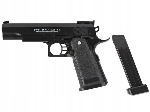 PISTOLET METALOWY NA KULKI COLT ASG DUŻY IMITACJA BRONI REPLIKA COLT M1911 na Arena.pl