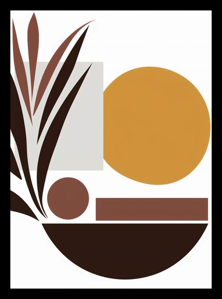 Plakat 40x55cm Stylizacja Roślin zdjęcie 2