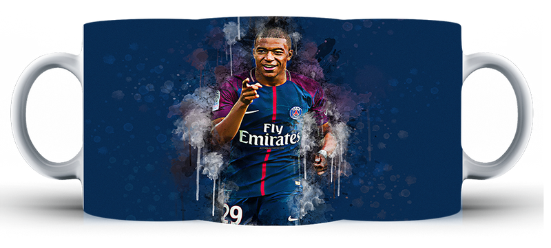 Kubek ceramiczny Mbappe zdjęcie 2