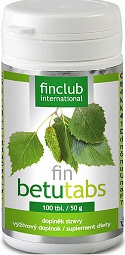FIN BETUTABS Ekstrakt z liści brzozy na drogi moczowe Finclub 100 tabl. na Arena.pl