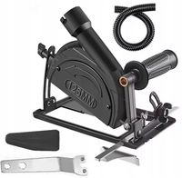 ADAPTER PROWADNICA Z ODSYSACZEM DO SZLIFIERKI KĄTOWEJ OSŁONA 125mm UCHWYT