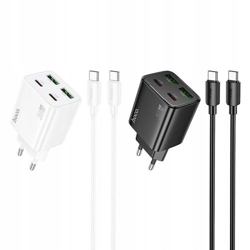 Ładowarka Hoco N56 30W 4 wejścia USB-C biała do iPhone 16 Pro Max na Arena.pl