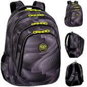 CP PLECAK SZKOLNY MŁODZIEŻOWY CZARNY DUŻY DLA CHŁOPCA 3D