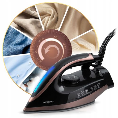 STACJA PAROWA GENERATOR PARY ŻELAZKO 3000W MOCNA CERAMICZNA POWŁOKA na Arena.pl