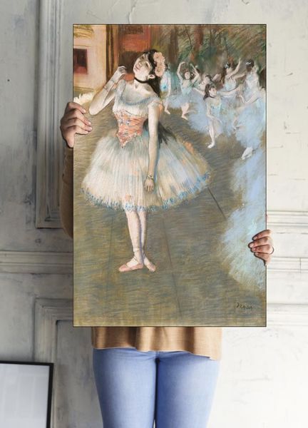 The Star, Edgar Degas - plakat 60x80 cm zdjęcie 2