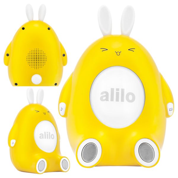ALILO Króliczek interaktywny z muzyką i bajkami Happy Bunny ŻÓŁTY zdjęcie 1
