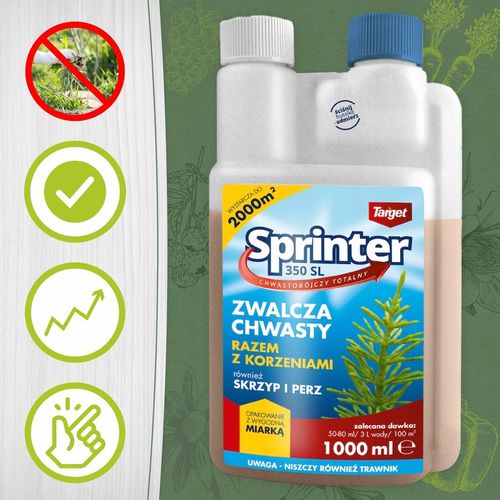 SPRINTER 350SL NA CHWASTY RAZEM Z KORZENIAMI SKRZYP PERZ 1L TARGET na Arena.pl