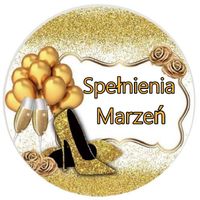 Opłatek na tort Urodziny 18 30 40 50 60 Balony Szampan Buty Szpilki