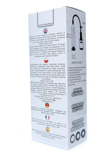 pompka-powerpump max 0.2 - black&clear na Arena.pl