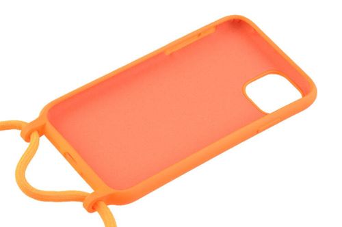 Etui ze sznurkiem RCK do Apple iPhone 11 pomarańczowy na Arena.pl